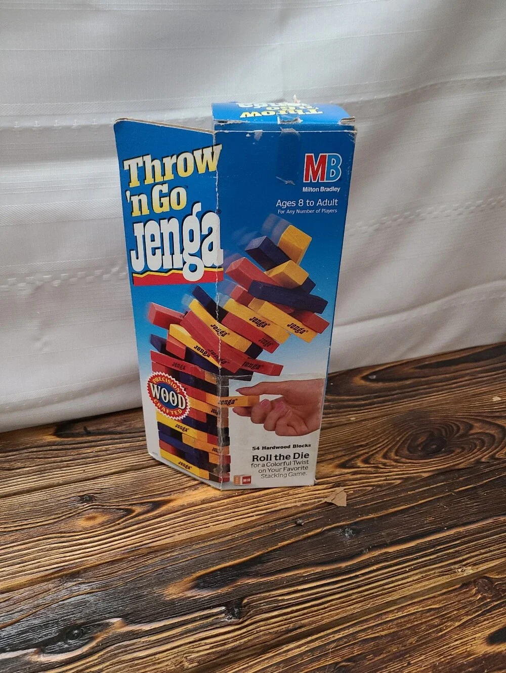 Vintage Throw 'n Go Jenga Game